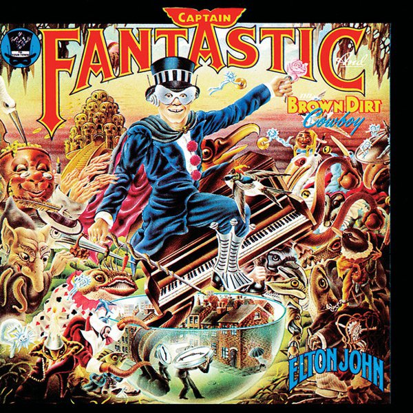 Captain Fantastic and the Brown Dirt Cowboy album cover