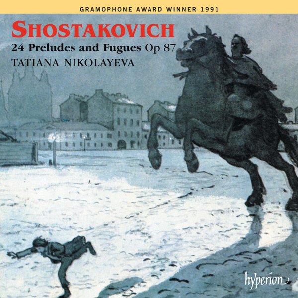 Dmitri Shostakovich: 24 Preludes and Fugues for Piano, Op. 87 cover