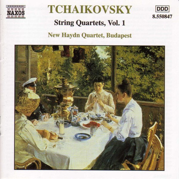 Tchaikovsky: String Quartets, Vol.1 cover