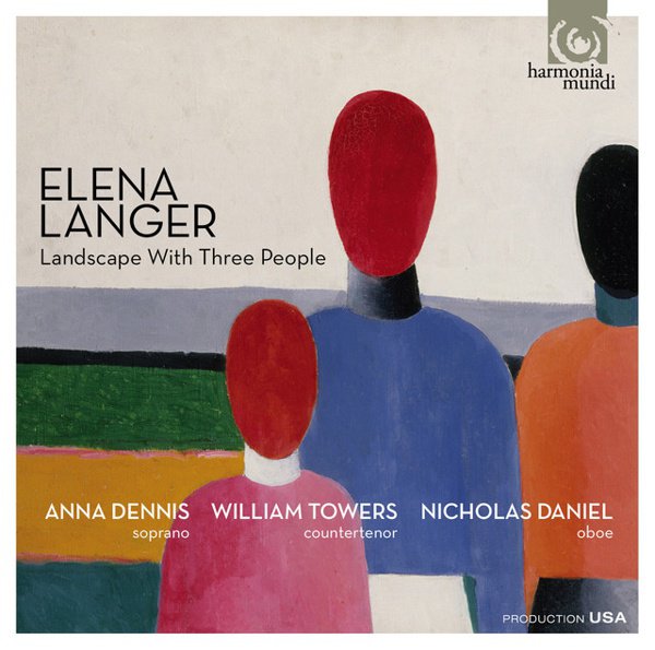 Elena Langer: Landscape with Three People album cover