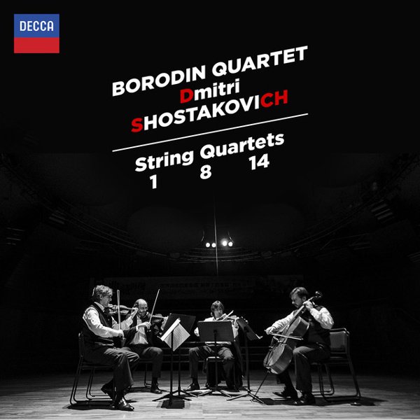 Dmitri Shostakovich: String Quartets 1, 8, 14 cover