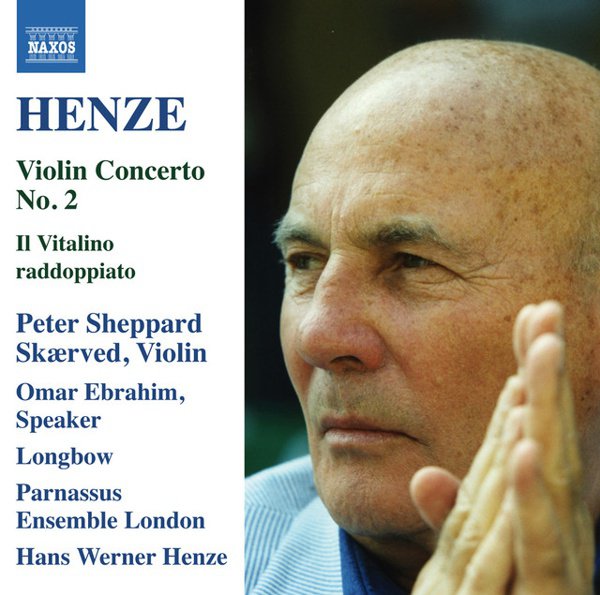Hans Werner Henze: Violin Concerto No. 2; Il Vitalino raddoppiato cover