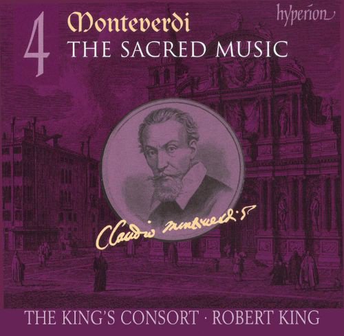 Monteverdi: The Sacred Music, Vol. 4 album cover