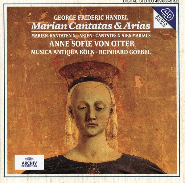 Handel: Marian Cantatas & Arias cover