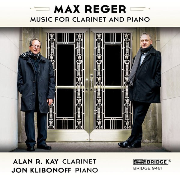 Reger: Music for Clarinet & Piano cover