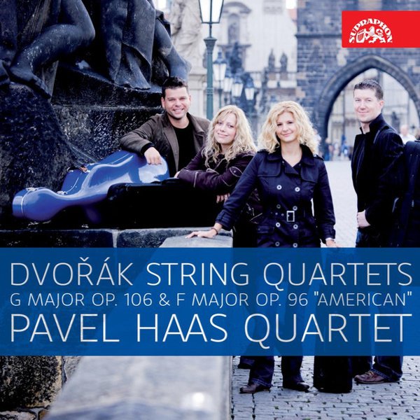 Dvorák: String Quartets, Opp. 106 & 96 “American” cover