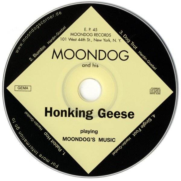 Moondog & His Honking Geese Playing Moondog’s Music cover