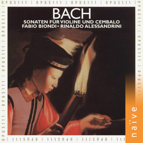 Bach: Sonatas for Violin and Harpsichord cover