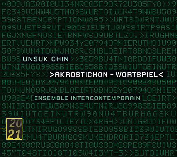 Unsuk Chin: Fantaisie Mécanique; Xi; Akrostichon-Wortspiel; Double Concerto album cover