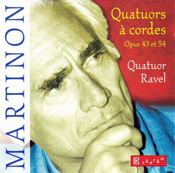 Martinon: String Quartets, Op. 43 & 54 cover