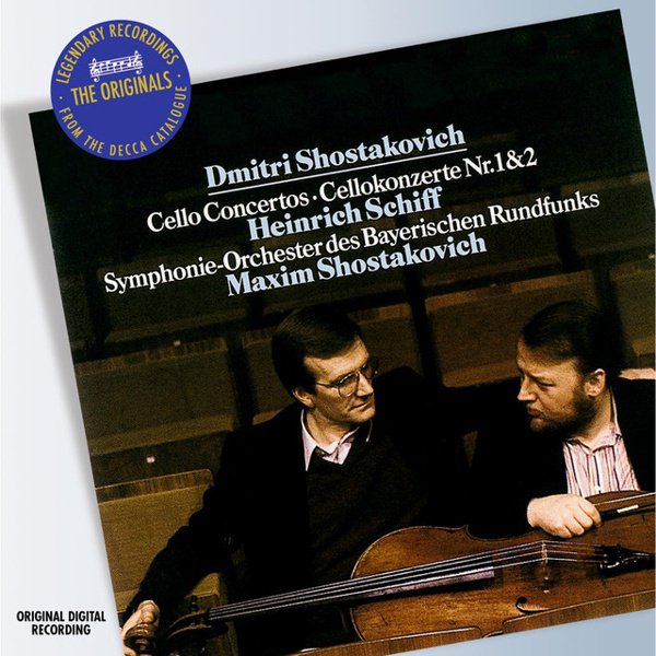 Dmitri Shostakovich: Cello Concertos Nos. 1 & 2 cover