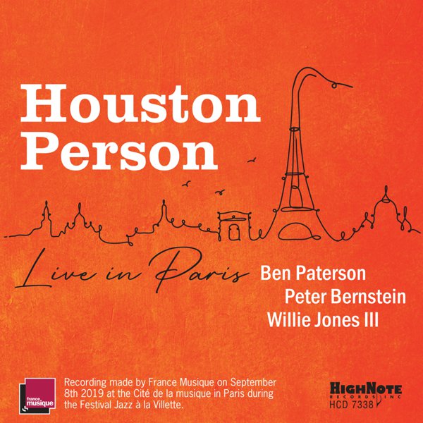 Houston Person Live in Paris cover