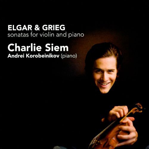 Elgar, Grieg: Sonatas for violin & piano cover