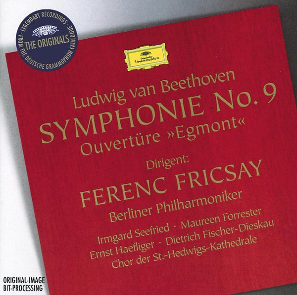 Beethoven: Symphonie No. 9; Overture “Egmont” cover