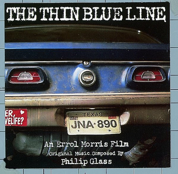 The Thin Blue Line (Original Soundtrack) cover
