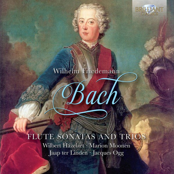 W.F. Bach: Flute Sonatas and Trios cover