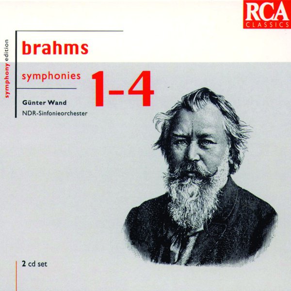 Johannes Brahms: Symphonies Nos.1-4 (Günter Wand Collection) cover