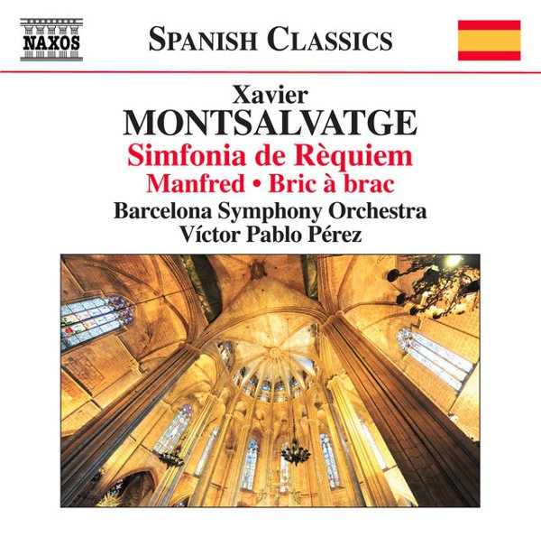 Monsalvatge: Manfred; Bric-à-brac; Sinfonía de rèquiem cover