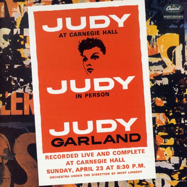 Judy at Carnegie Hall cover