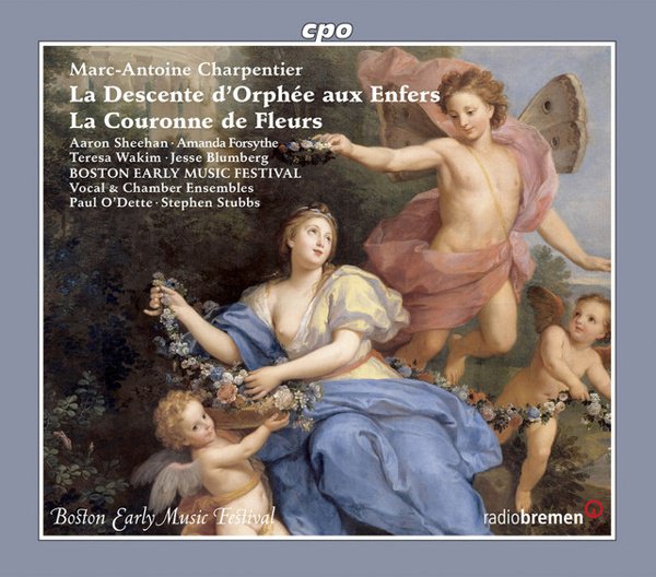 Marc-Antoine Charpentier: La Descente d’Orphée aux Enfers; La Couronne de Fluers cover