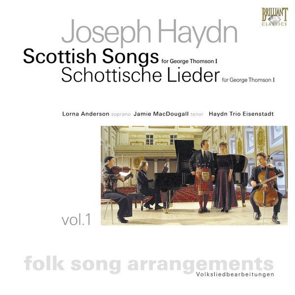 Haydn: Folksong Arrangements, Vol. 1 - Scottish Songs for George Thomson I cover