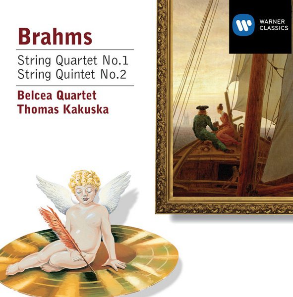 Brahms: String Quartet No. 1; String Quintet No. 2 album cover