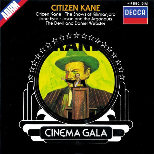 Citizen Kane: Film Music By Bernard Herrmann cover