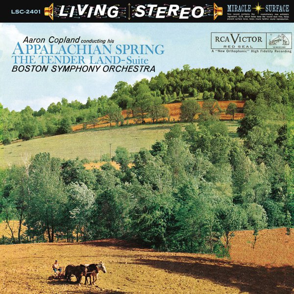 Copland: Appalachian Spring; The Tender Land Suite; Morton Gould: Fall River Legend album cover