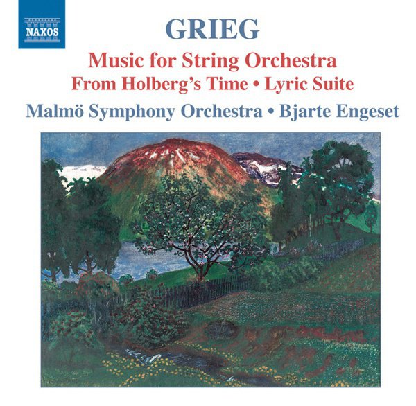 Grieg: Music for String Orchestra cover