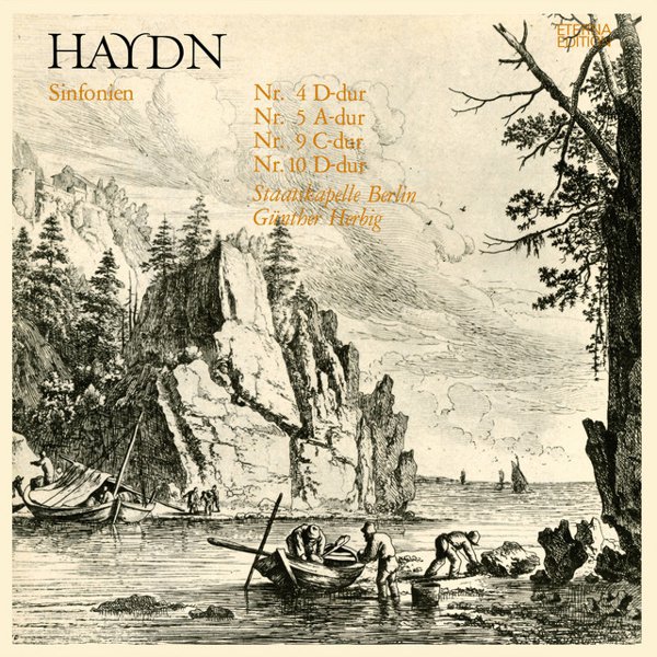 Haydn Symphonies 4, 5, 9, 10 cover