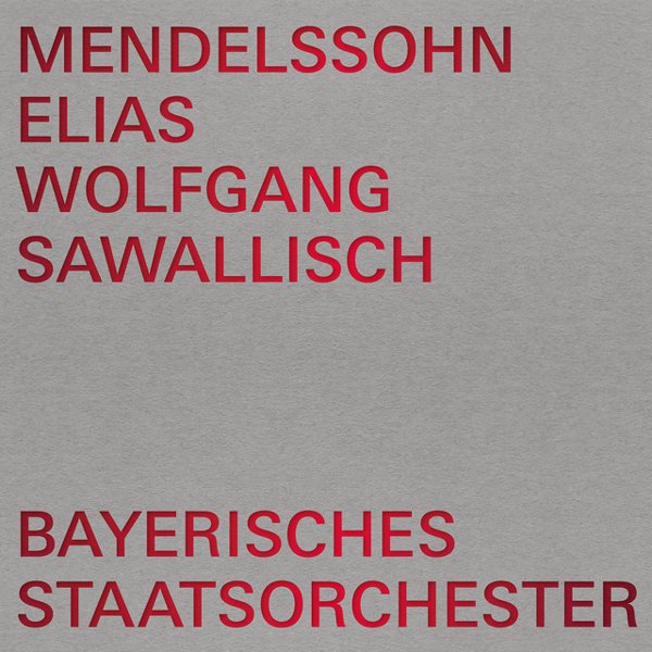 Mendelssohn. Elias cover