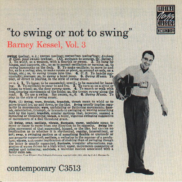 Vol. 3: To Swing or Not to Swing cover