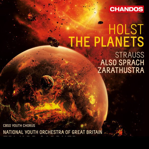 Holst: The Planets; Strauss: Also sprach Zarathustra album cover