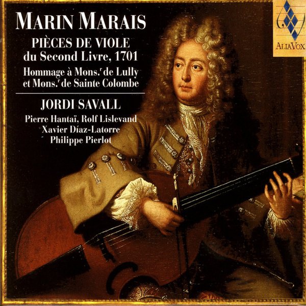 Marin Marais: Pièces de Viole du Second Livre, 1701 cover