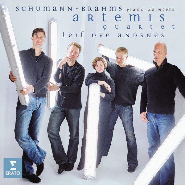 Schumann, Brahms: Piano Quintets cover