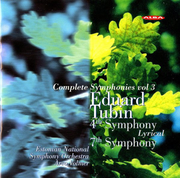 Eduard Tubin: Symphonies Nos. 4 & 7 cover