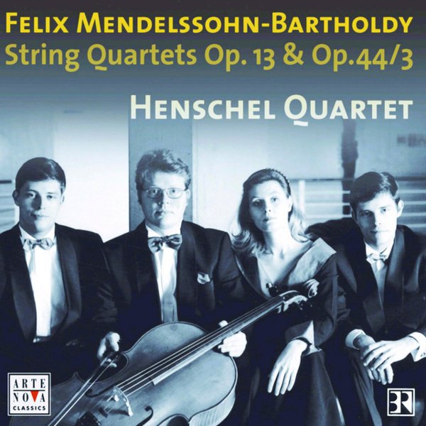 Felix Mendelssohn: String Quartets Op. 13 & Op. 44 No. 3 cover