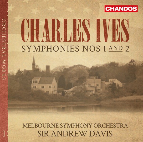 Ives: Symphonies Nos. 1 & 2 album cover