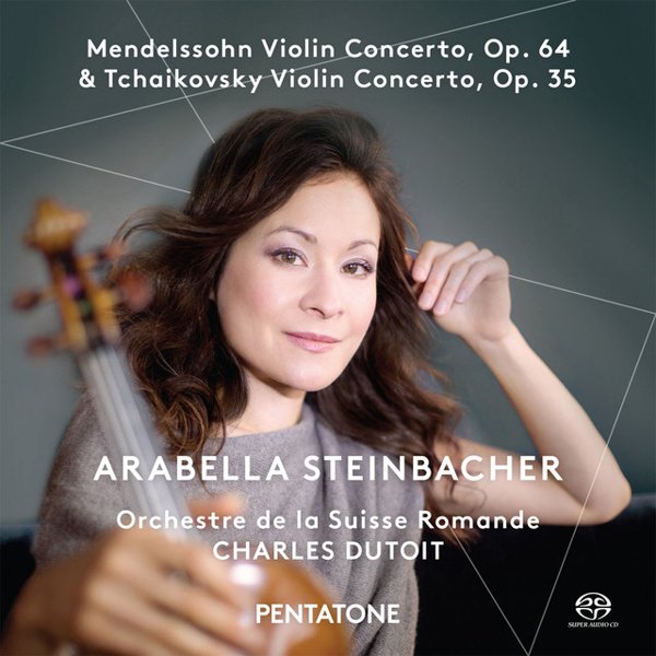 Mendelssohn: Violin Concerto, Op. 64; Tchaikovsky: Violin Concerto, Op. 35 cover