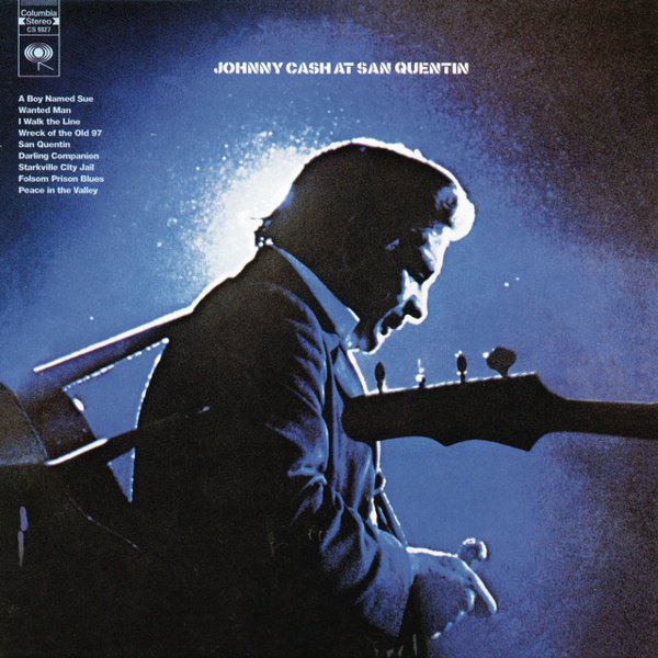 Johnny Cash at San Quentin album cover