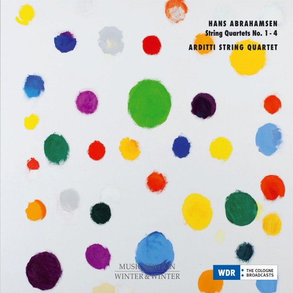 Hans Abrahamsen: String Quartets No. 1-4 album cover