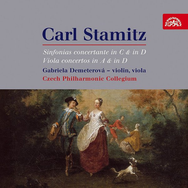Carl Stamitz: Sinfonias concertante in C & in D; Viola concertos in A & in D album cover