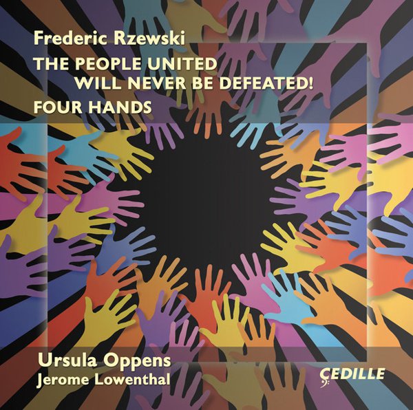 Frederic Rzewski: The People United Will Never Be Defeated & 4 Hands cover