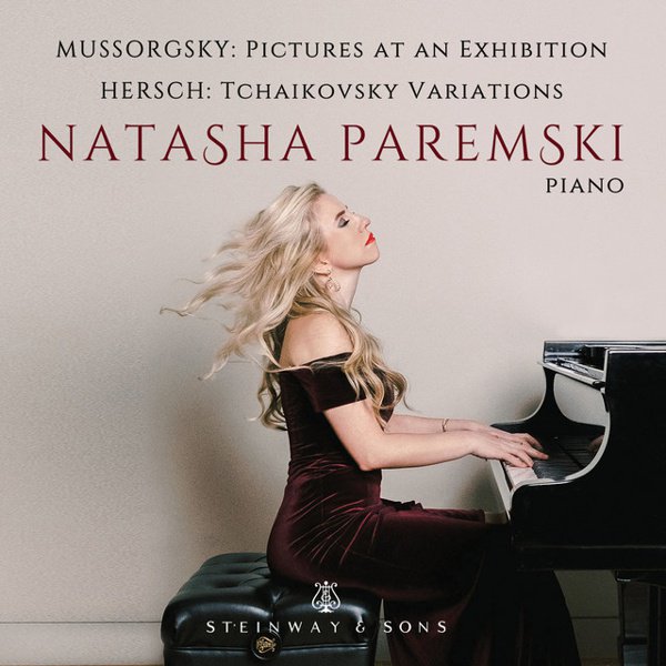 Mussorgsky: Pictures at an Exhibition; Hersch: Tchaikovsky Variations album cover
