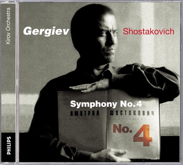 Shostakovich: Symphony No. 4 album cover