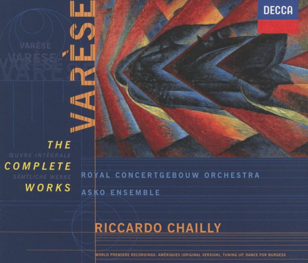 The Complete Works of Edgard Varèse, Vol. 1 cover