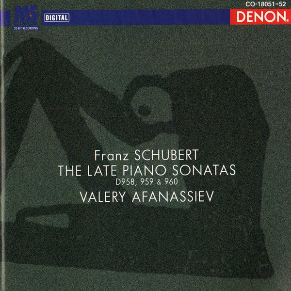 Franz Schubert: The Late Piano Sonatas cover