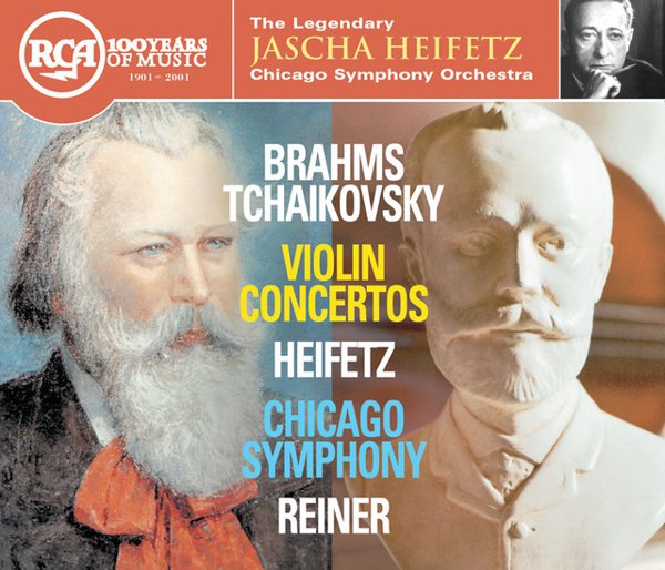 Brahms, Tchaikovsky: Violin Concertos cover
