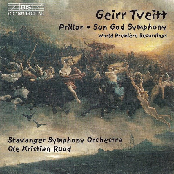 Geirr Tveitt: Prillar; Sun God Symphony album cover