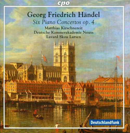 Handel: Six Piano Concertos, Op. 4 album cover